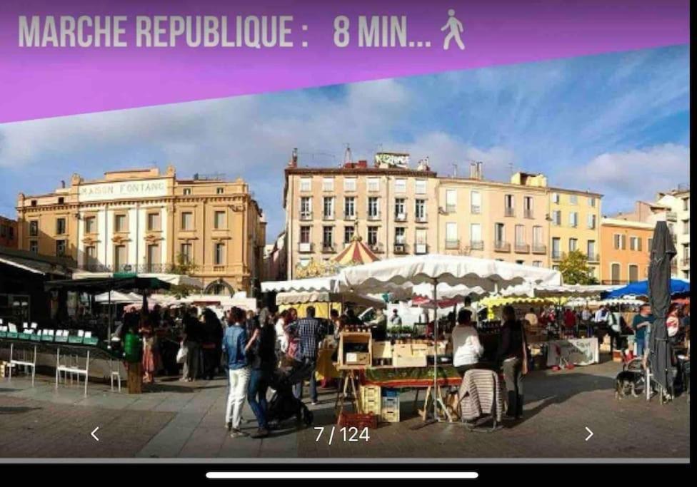 En Plein Coeur De Perpignan Le Charmant ภายนอก รูปภาพ